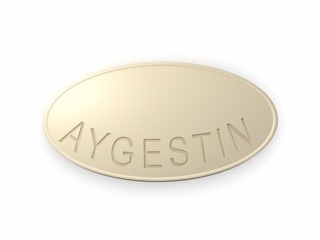 Aygestin medication package