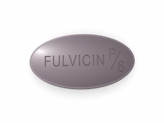 Fulvicin medication package
