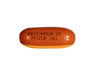 Procardia medication package