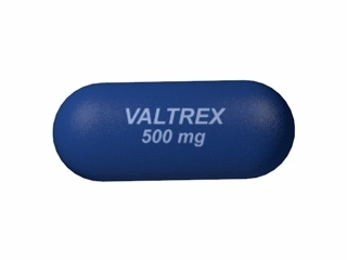 Valtrex medication package
